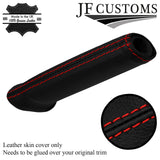 RED STITCH ITALIAN LEATHER HANDBRAKE HANDLE COVER FOR MAZDA CX-5 12-16