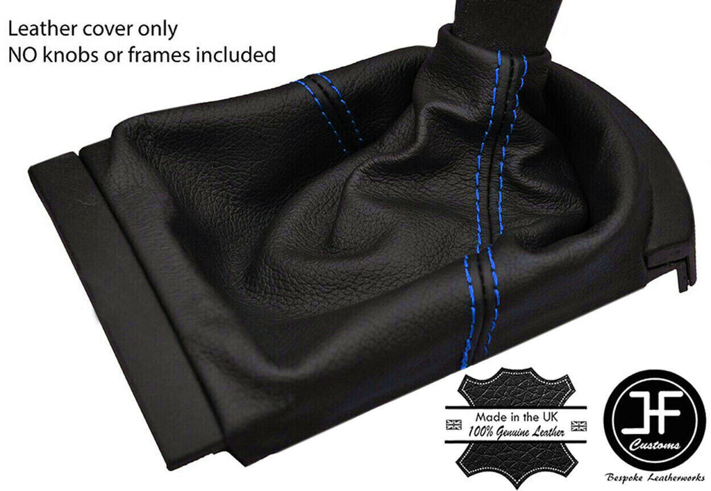 BLUE STITCH FOR SEAT CORDOBA IBIZA 2002-2008 GEAR STICK GAITER LEATHER