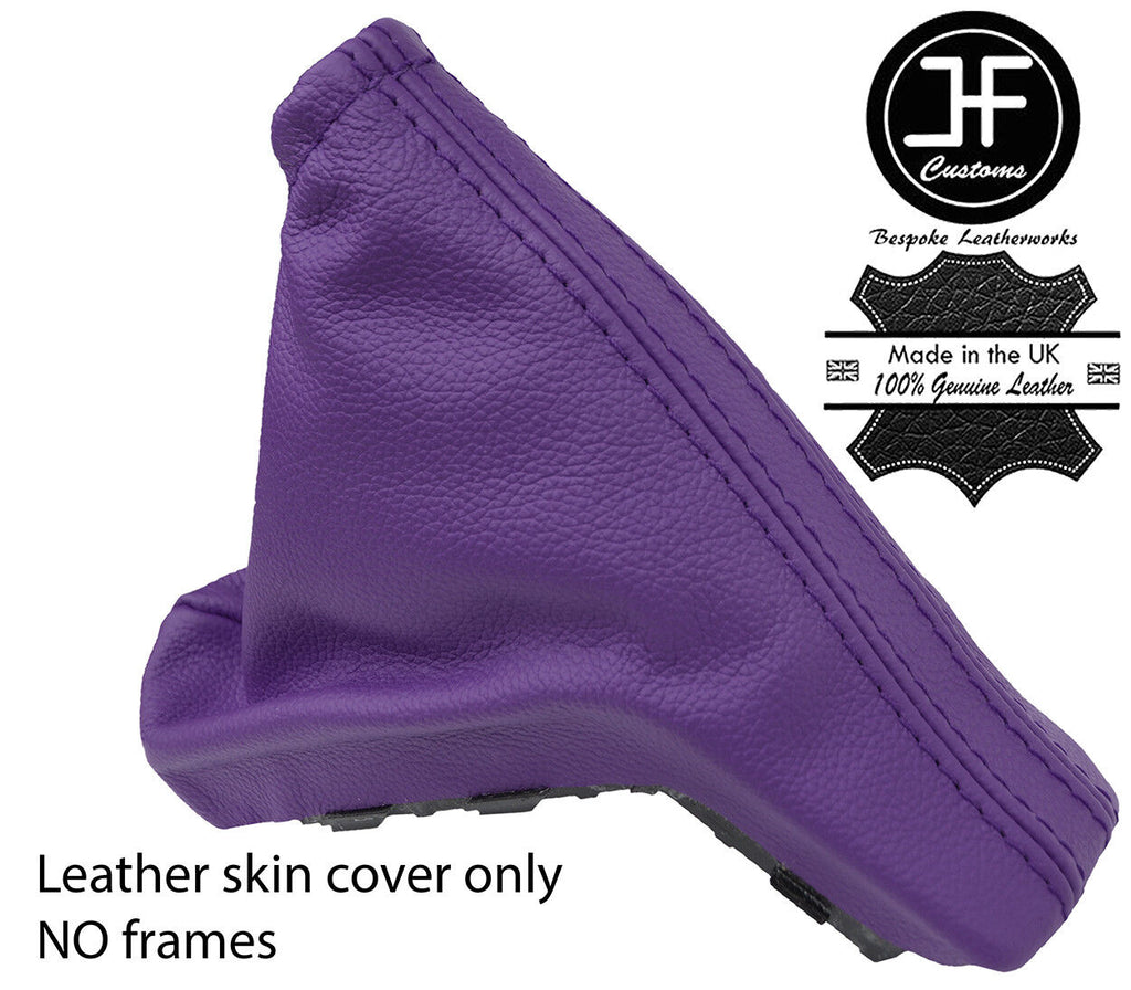 PURPLE TOP GRAIN LEATHER HANDBRAKE GAITER FOR VAUXHALL OPEL ASTRA MK5 H 2004-09