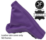 PURPLE TOP GRAIN LEATHER HANDBRAKE GAITER FOR VAUXHALL OPEL ASTRA MK5 H 2004-09