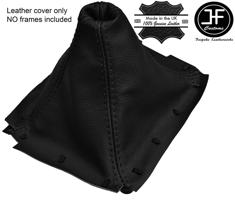 BLACK REAL LEATHER GEAR STICK GAITER FITS MAZDA MX5 MIATA MK1 1989-1997