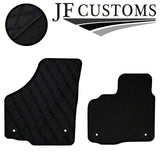 D BLUE DIAMOND VINYL 4XTAILORED FLOOR CARPET FOR GOLF MK6 CONVERTIBLE 09-14 JF1