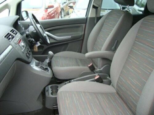 FITS FORD FOCUS C-MAX BLACK LEATHER GEAR HANDBRAKE SET CUSTOM NEW MADE IN UK