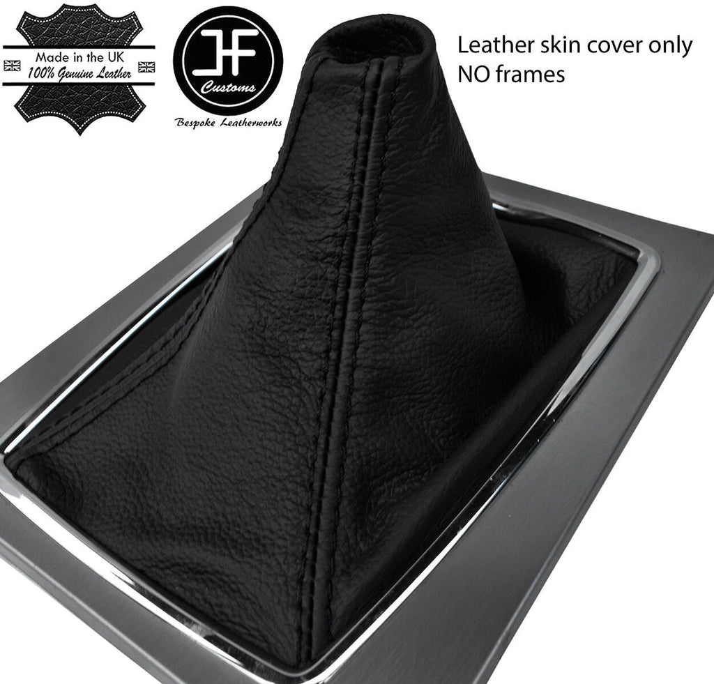 BLACK& BLACK REAL LEATHER GEAR GAITER FOR MERCEDES E CLASS W207 A207 C207 09-16