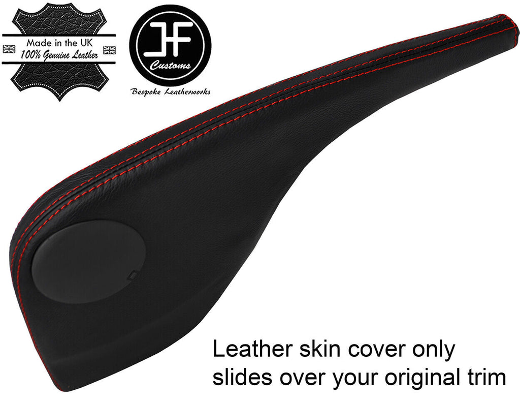 RED STITCH REAL LEATHER HANDBRAKE GAITER COVER FITS MERCEDES SPRINTER 01-05
