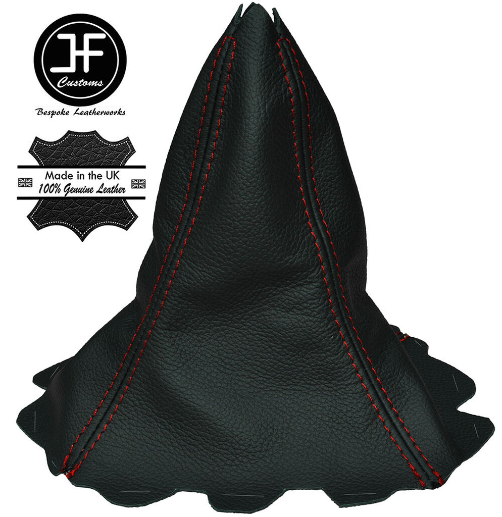 RED STITCH LEATHER 5 SPEED GEAR GAITER FOR FIAT BRAVO MK1 BRAVA 1995-2001