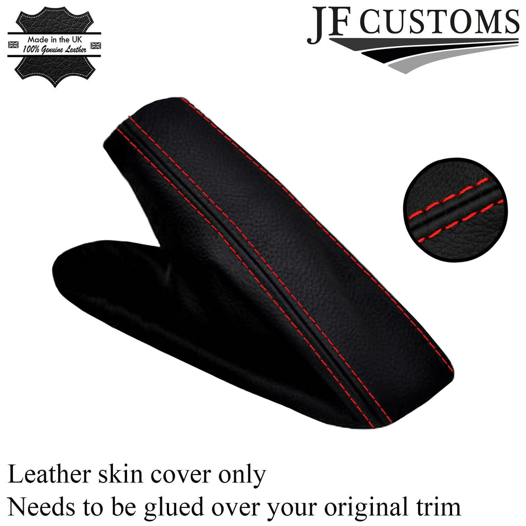 RED STITCH LEATHER HANDBRAKE FITS FORD CAPRI MK2 74-78HANDBRAKE CUSTOM NEW