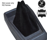 BLACK STITCHING REAL SUEDE MANUAL GEAR GAITER FOR PEUGEOT 205 MK2 PHASE 2