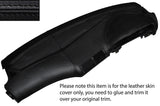 BLACK STITCH TOP DASH DASHBOARD LEATHER SKIN COVER FITS BMW 5 SERIES E39 95-03