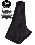 BLACK STITCH MANUAL LEATHER GEAR GAITER FITS TOYOTA RAV 4 06-09 6 SPEED