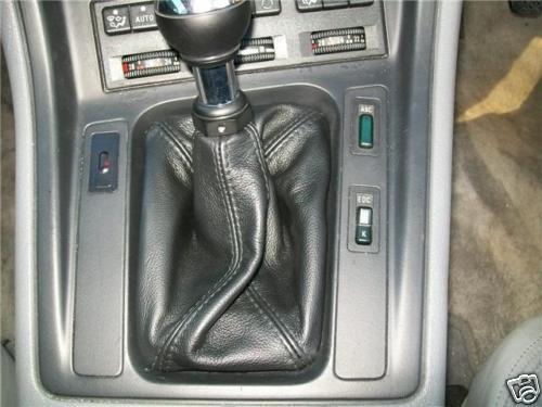 FITS BMW E31 8 SERIES 840 850 QUALITY LEATHER GEAR GAITER CUSTOM NEW MADE IN UK