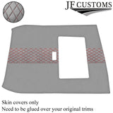 DSG2 RED STITCH L GREY LUXE SUEDE SUNROOF HEADLINER COVER FOR OVER 25 MG 99-05