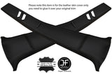 BLACK STITCH 2X B PILLAR TRIM LEATHER COVERS FITS BMW E23 7 SERIES 1977-1986