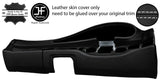 WHITE STITCH OVAL DASHBOARD LEATHER COVER FOR PORSCHE 944 968 86-95 STYLE 2