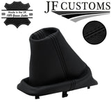 BLACK STITCH LEATHER HANDBRAKE + FRAME FOR LAND ROVER DISCOVERY MK1 89-98