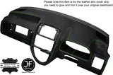 GREEN STITCHING DASH DASHBOARD LEATHER COVER FITS MERCEDES VITO W638 1996-2003