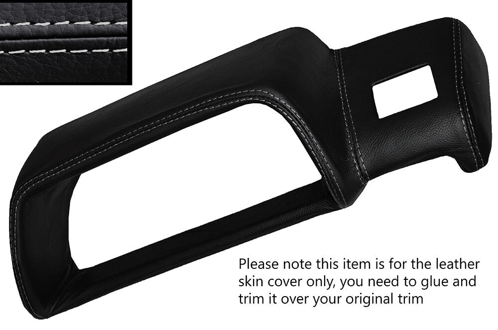 GREY STITCH SPEEDO BINNACLE LEATHER SKIN COVER FITS TOYOTA STARLET KP60 KP61