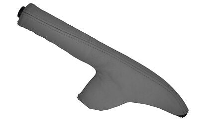 FITS SMART FORFOUR GREY LEATHER HANDBRAKE GAITER CUSTOM NEW MADE IN UK