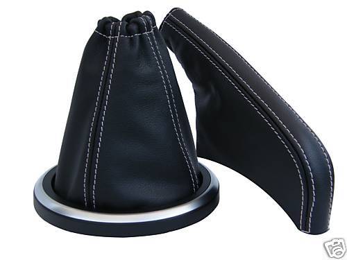 FITS FORD FIESTA MK6 MK7 GEAR HANDBRAKE GAITERS GREY STIT CUSTOM NEW MADE IN UK