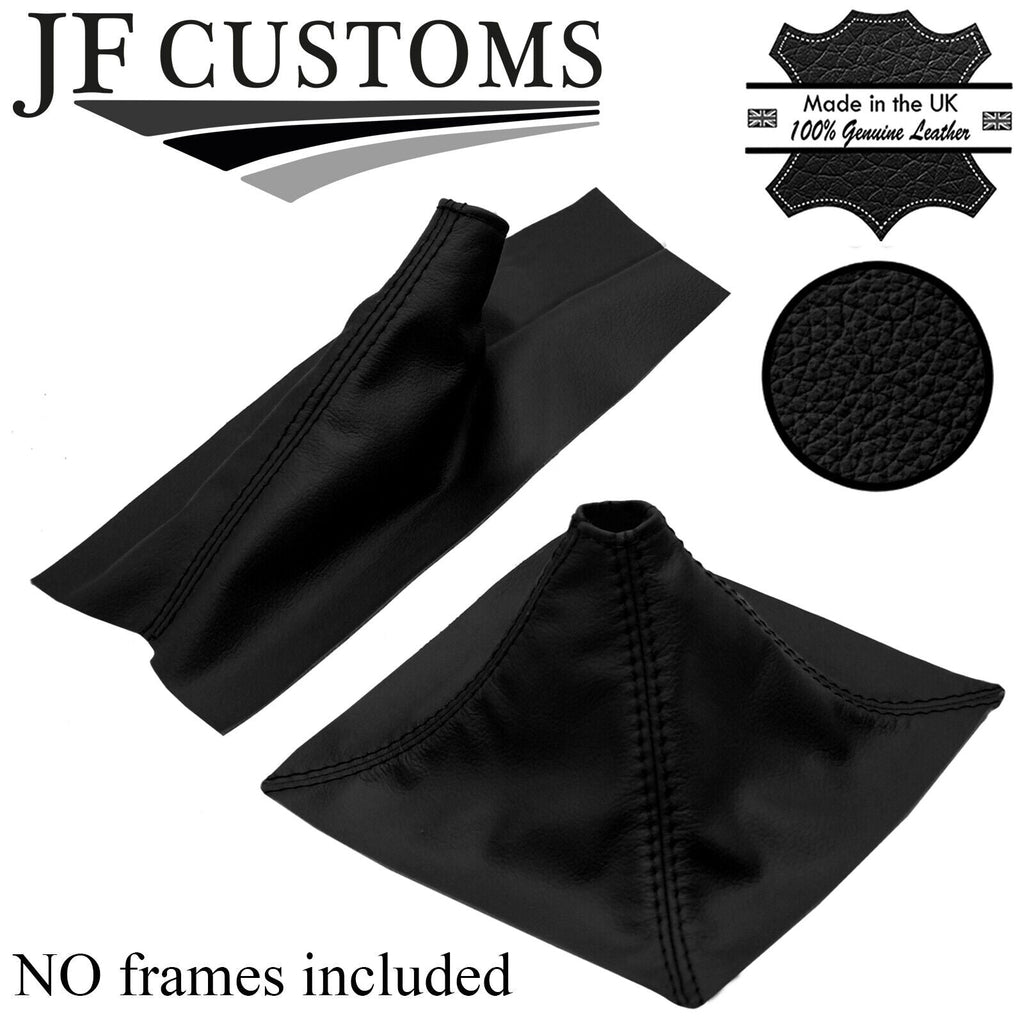 BLACK LEATHER GEAR & HANDBRAKE COVER FOR TVR CHIMERA TUSCAN TAMORA CUSTOM NEW