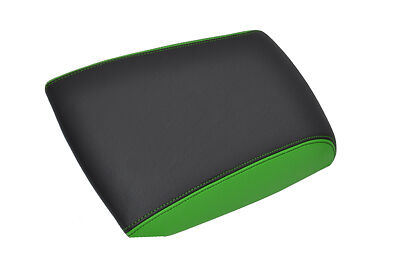 BLACK GREEN FITS FORD FG FLACON XR6 , XR8 , FPV , GT 2008+ LEATHER ARMREST COVER