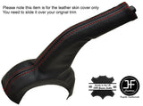 RED STITCHING LEATHER HANDBRAKE GAITER FITS JEEP PATRIOT 2007-2009 CUSTOM NEW