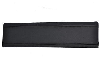FITS LOTUS ELAN +2 ARMREST LID LEATHER COVER  BLACK STITCH CUSTOM NEW MADE IN UK
