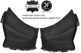 BLACK STITCH 2X REAR STRUT SIDE TRIM LEATHER COVER FITS NISSAN 350Z 02-09 COUPE