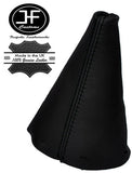 BLACK STITCH FITS AUDI A2 1999-2005 BLACK REAL LEATHER GEAR GAITER SHIFT BOOT