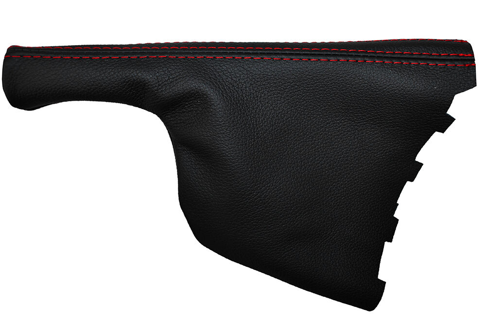 RED STITCHING LEATHER HANDBRAKE GAITER FITS SAAB 95 9-5 1997-2010 CUSTOM NEW