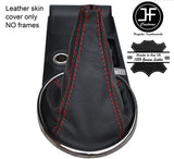 RED STITCH TOP GRAIN LEATHER MANUAL GEAR GAITER FITS LEXUS IS200 MK1 98-05