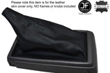 BLACK STITCHING LEATHER GEAR GAITER SHIFT BOOT FITS TOYOTA TACOMA 1998-2004