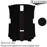 DSG2 D RED STITCH LUXE SUEDE HEADLINER COVER FOR AUDI A3 8P 04-12 3 DOOR