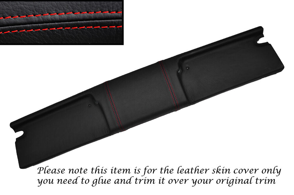RED STITCH TOP ROOF PANEL LEATHER SKIN COVER FITS HONDA CRX DEL SOL 1992-1997