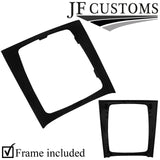 RED ITALIAN LEATHER GEAR SURROUND+ FRAME FOR MERCEDES W212 E250 09-16 CUSTOM NEW