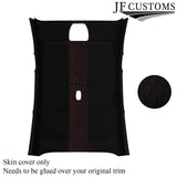 DSG2 RED STITCH LUXE SUEDE HEADLINER COVER FOR FORD FOCUS ST 11-15 5DOOR