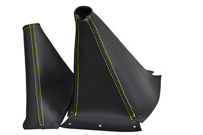 FITS NISSAN SKYLINE R32 R33 R34 GTR GTS CARBON FIBER YELLOW CUSTOM NEW