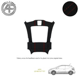 LUXE SUEDE HEADLINER COVER FOR PEUGEOT 208 MK1 3 DOOR HATCH + SUNROOF 2012-2019