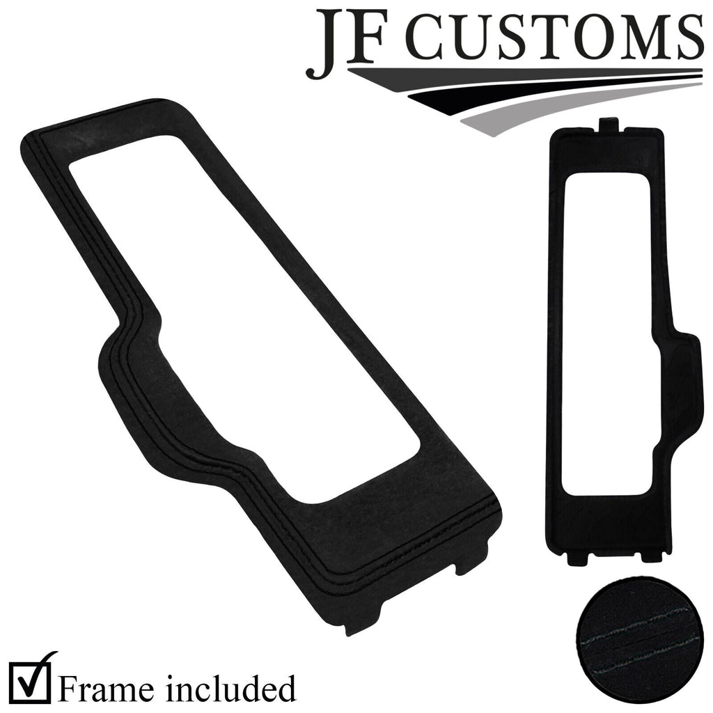 BLACK STITCH SUEDE HANDBRAKE TRIM COVER + FRAME FOR LAMBORGHINI DIABLO 90-01