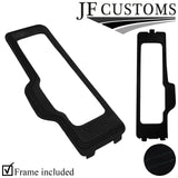 BLACK STITCH SUEDE HANDBRAKE TRIM COVER + FRAME FOR LAMBORGHINI DIABLO 90-01