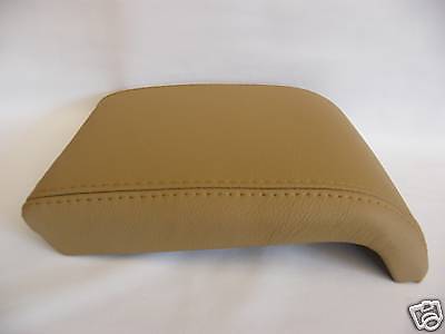 FITS VAUXHALL SIGNUM  ARMREST LEATHER TAN COVER ONLY CUSTOM NEW MADE IN UK