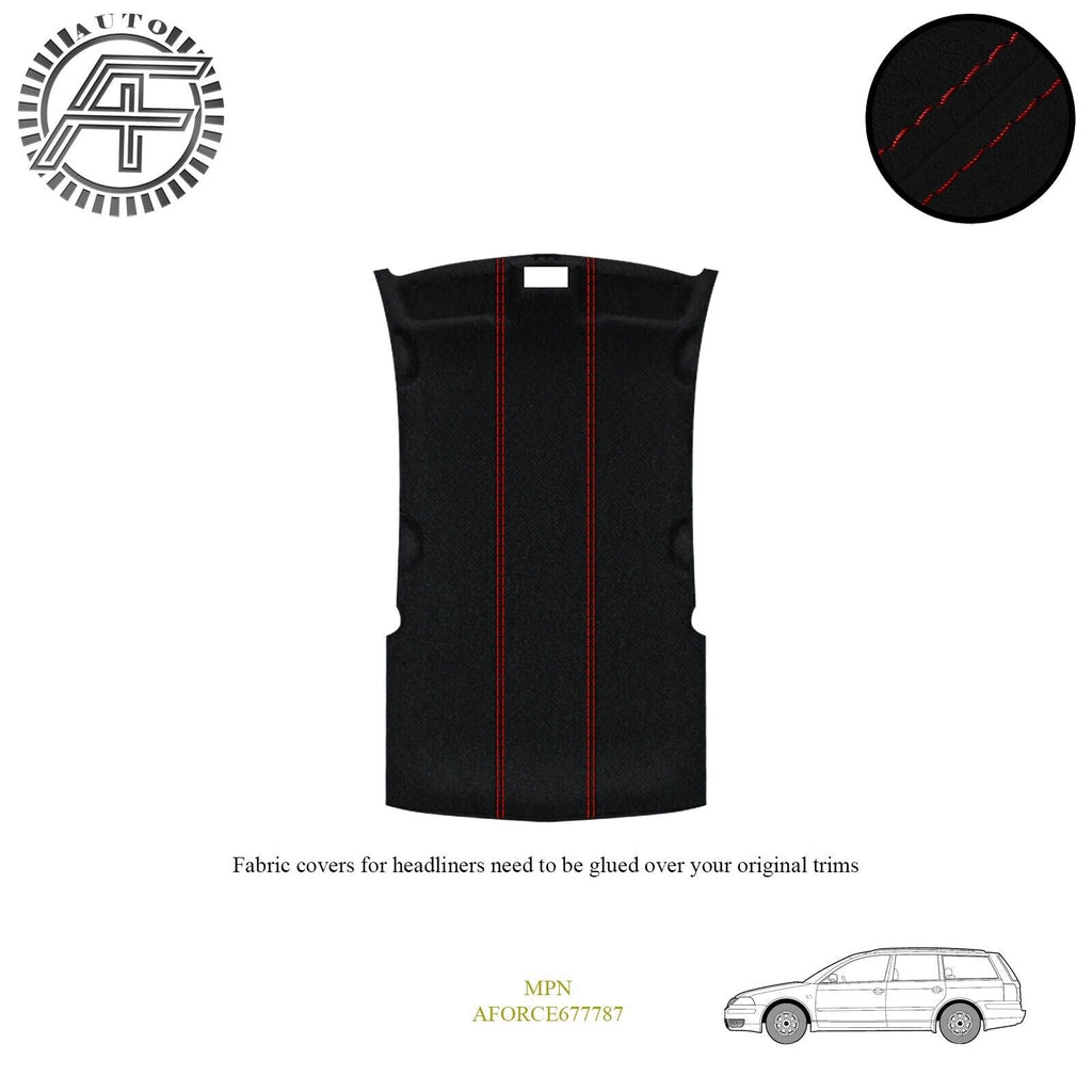 LUXE SUEDE HEADLINER COVER FOR VOLKSWAGEN PASSAT B5 5-DOOR ESTATE 1996-2006