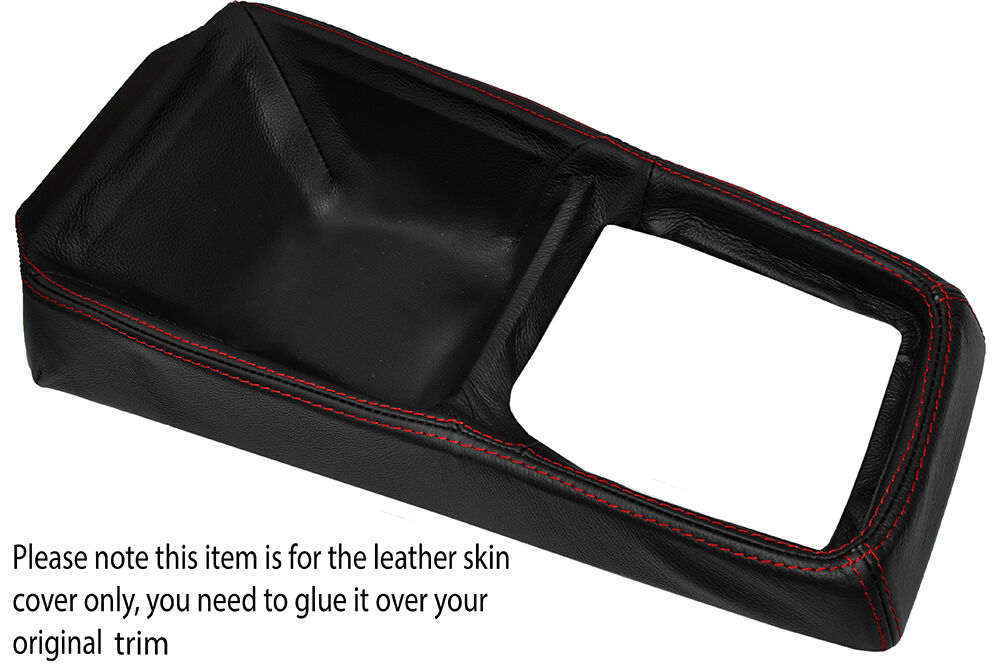 RED STITCHING GEAR SURROUND TRIM LEATHER COVER FITS AUSTIN PRINCESS 78-82