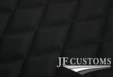 BLACK DIAMOND VINYL 4X TAILORED FLOOR CARPETS FOR BENTLEY CONTINENTAL 05-11 JF1
