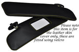 YELLOW STITCH FITS MAZDA MX5 MK2 & 2.5 MIATA 98-05 2X SUN VISORS COVERS