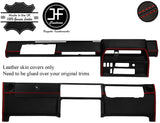RED STITCH DASH DASHBOARD KIT LEATHER COVERS FOR MERCEDES G CLASS WAGON W460