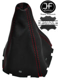 RED STITCH MANUAL LEATHER GEAR GAITOR FITS TOYOTA AVENSIS T27 MK3 2009-2015
