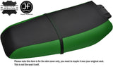 BLACK & GREEN CUSTOM FITS KAWASAKI ZXi 1100 900 96-02 VINYL SEAT COVER + STRAP