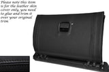 BLACK STITCHING GLOVE BOX LID LEATHER SKIN COVER FITS TOYOTA MR2 MK2 1989-2000