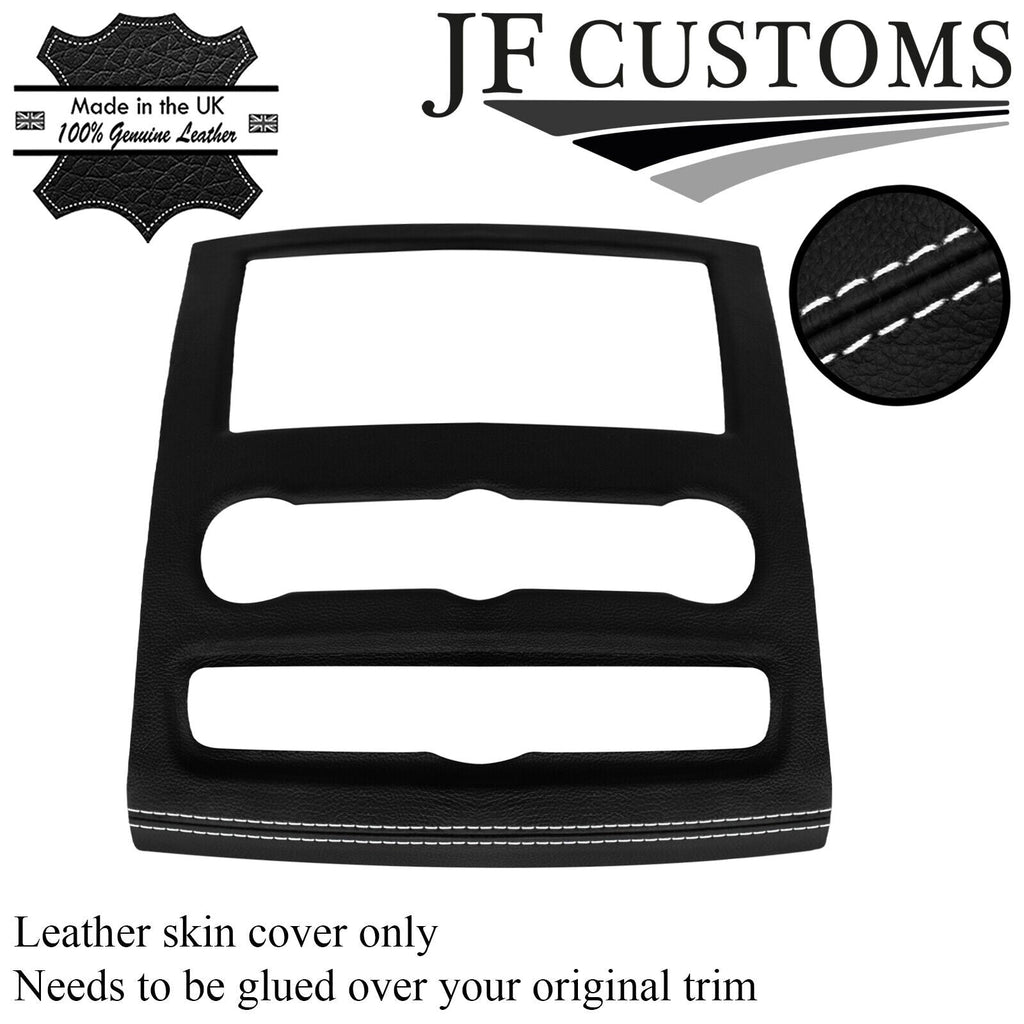 WHITE STITCH CONSOLE RADIO SURROUND COVERS FOR MERCEDES SPRINTER W906 06-18
